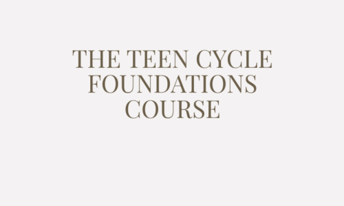 The Teen Cycle Foundations Course