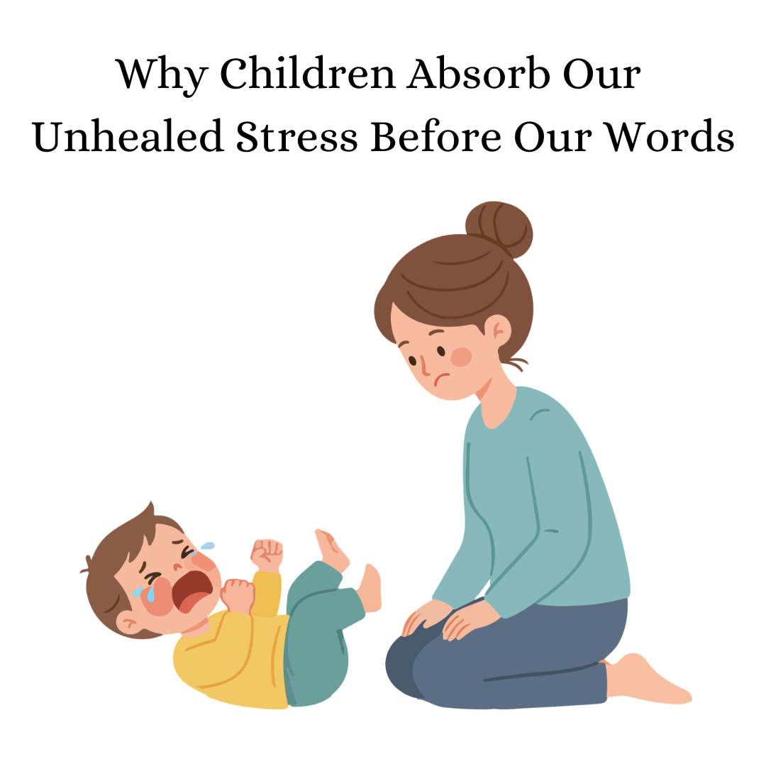 children absorb stress