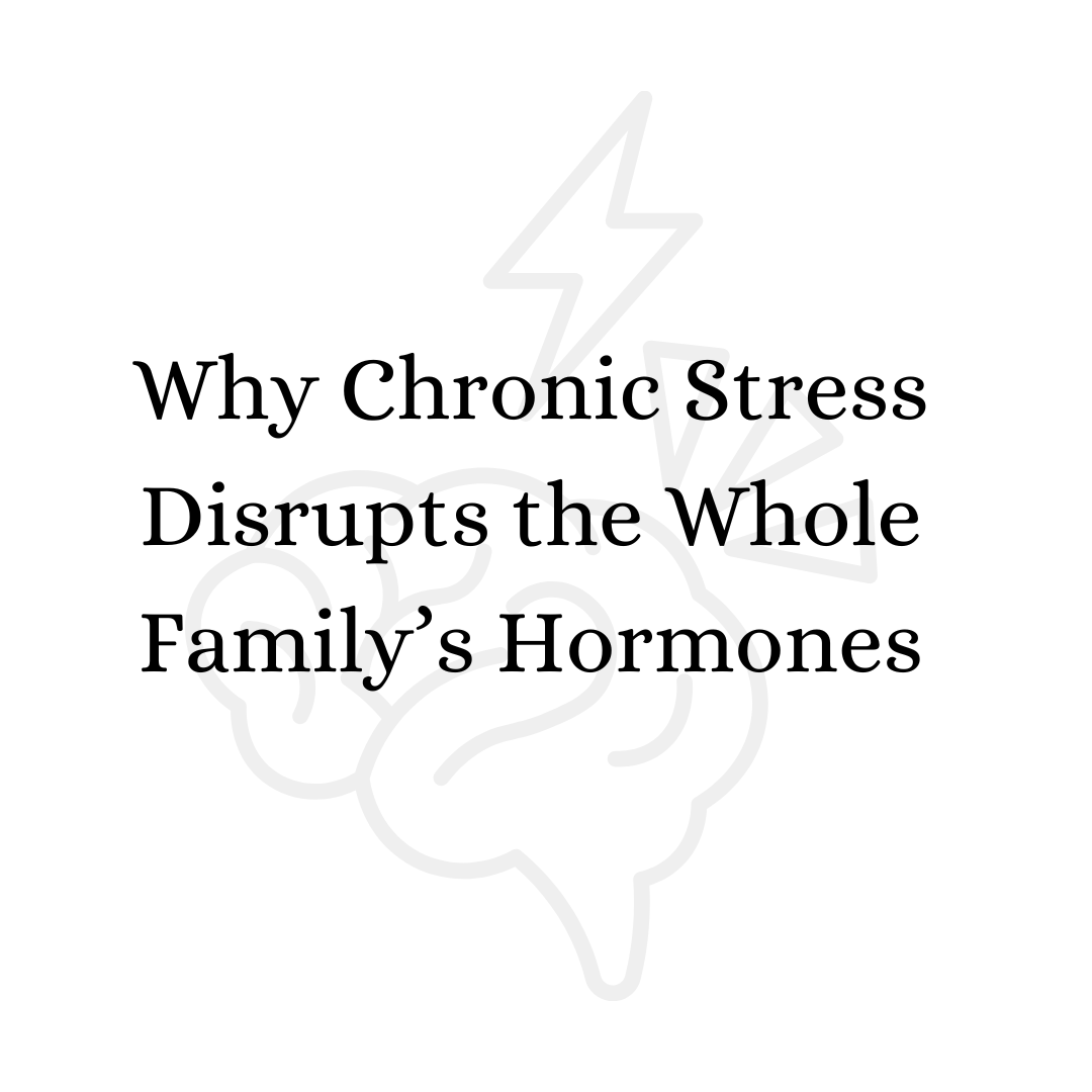 Chronic stress affecting family hormones and nervous system health